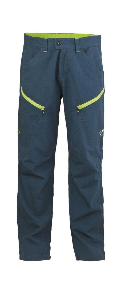Scott Pant Factory Team light, dark blue/lime green - Bild 1