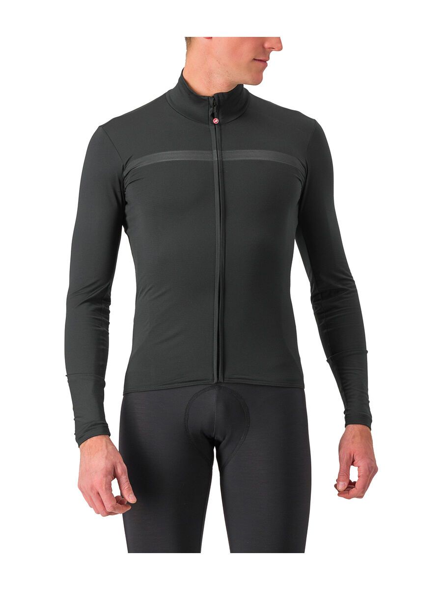 Castelli Pro Thermal Mid LS Jersey, light black - Bild 1