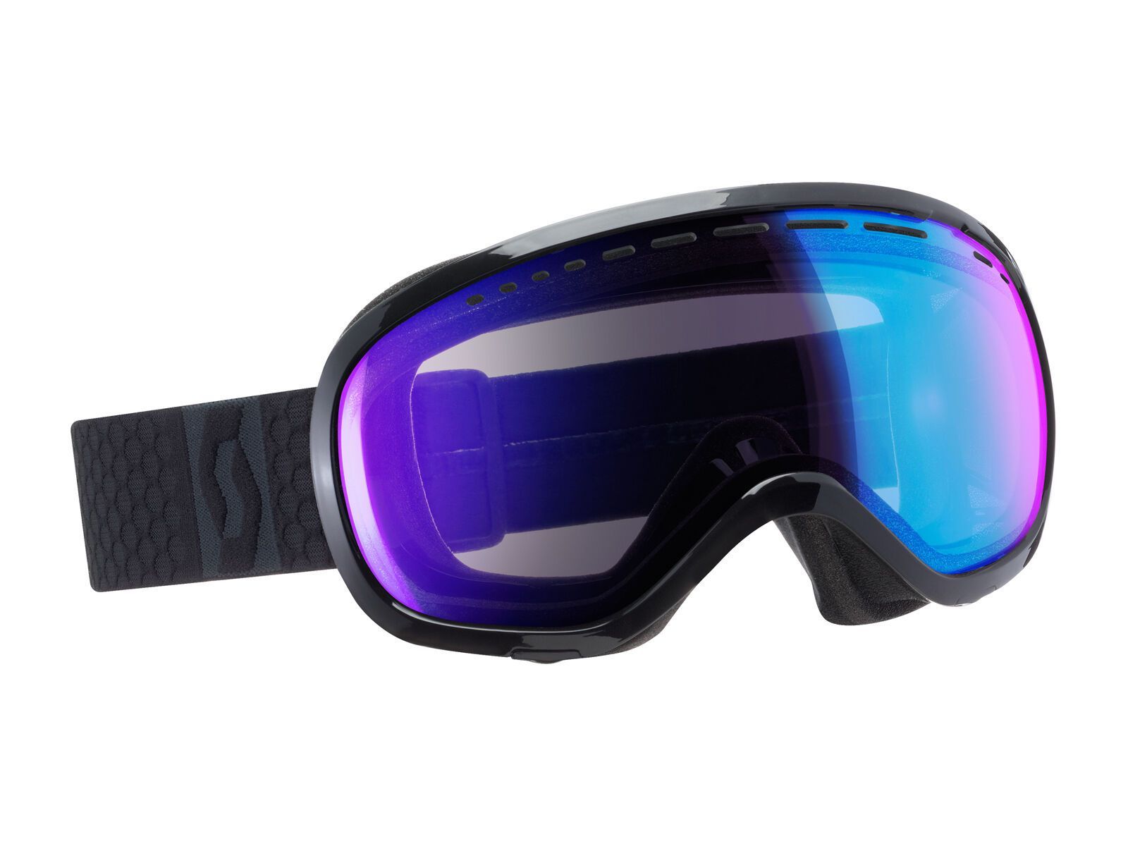 Scott Off-Grid, black/Lens: illuminator blue chrome - Bild 1