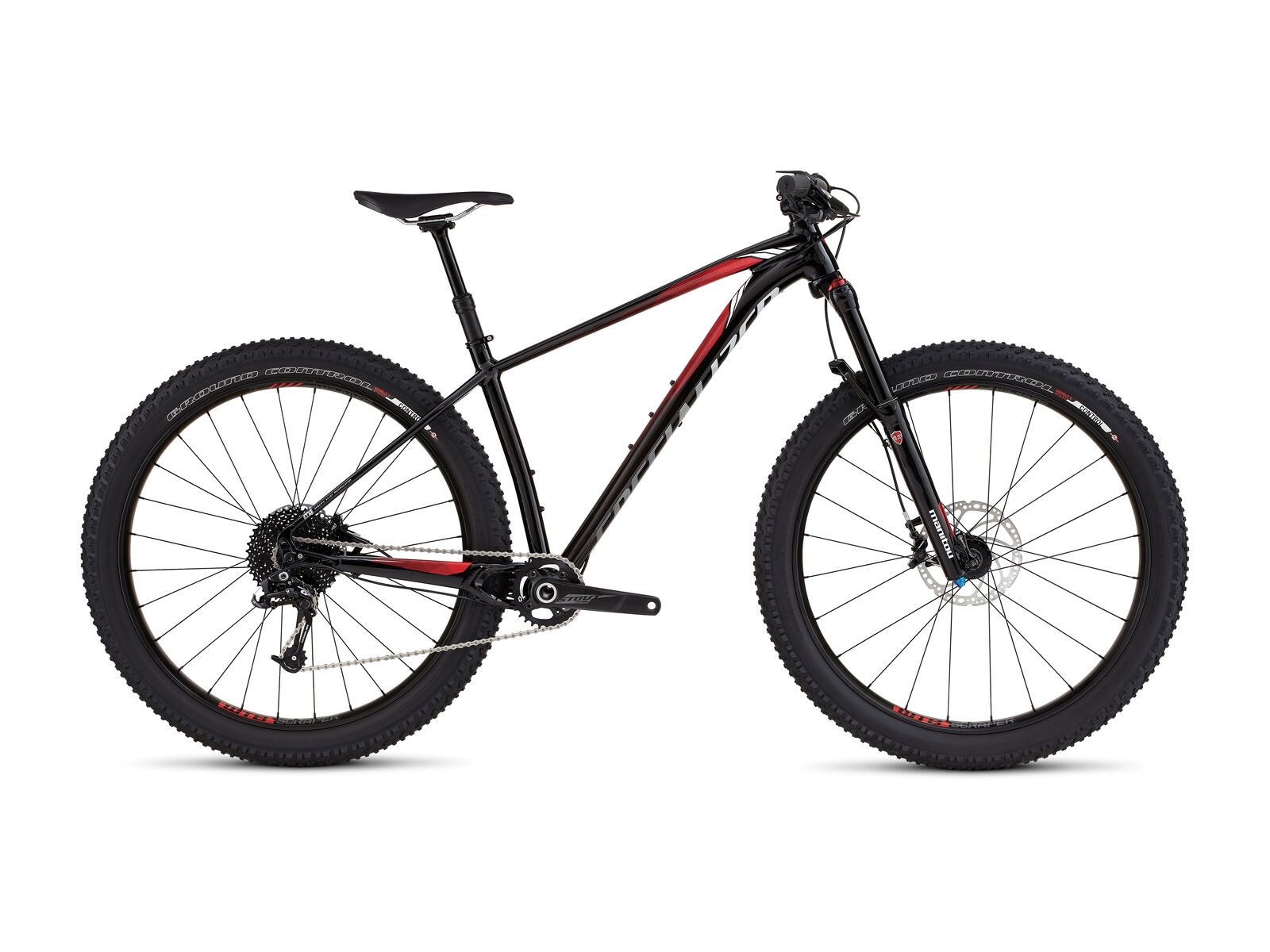 Specialized Fuse Expert 6Fattie, gloss black/red/white - Bild 1