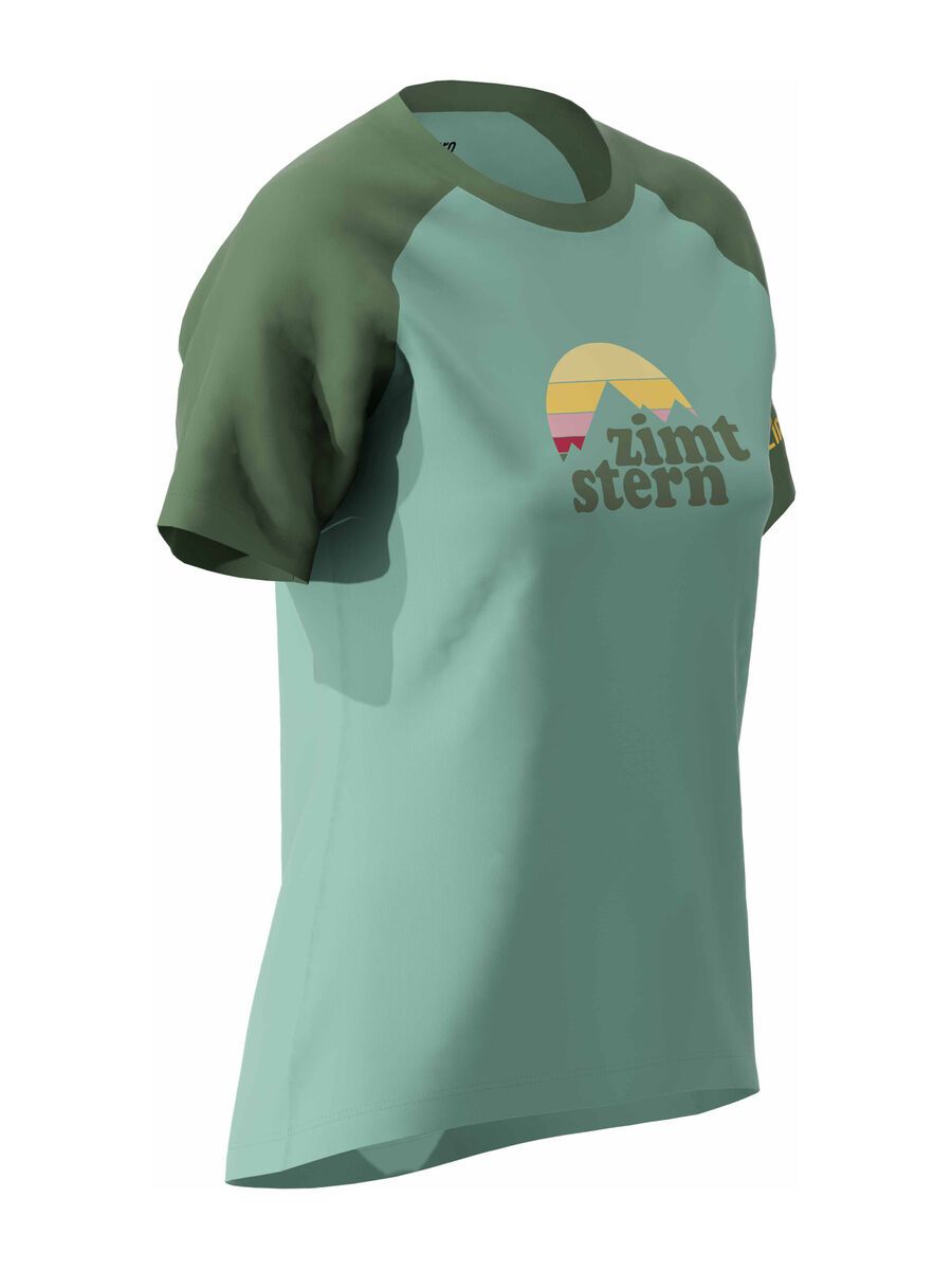 Zimtstern Sunsetz Tee Women's, granite green/bronze green - Bild 3