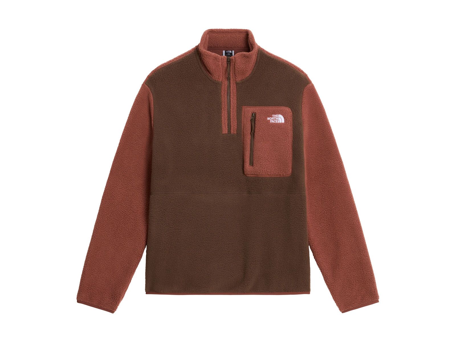 The North Face M Yumiori 1/4 Zip, smokey brown/copper sil - Bild 1