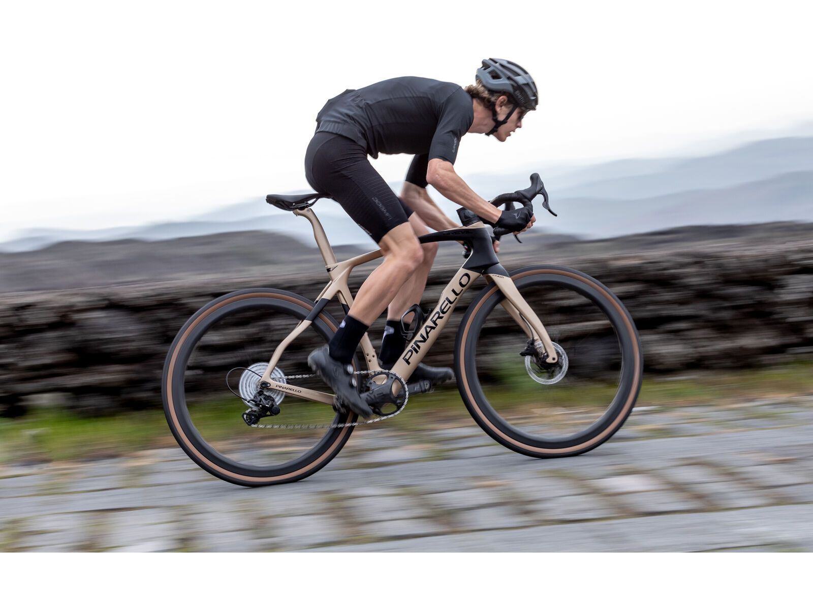 Pinarello Grevil F9 GRX815 Di2 1x11 DB / Princeton CarbonWorks GRIT 4540 DB HG11, champagne - Bild 14