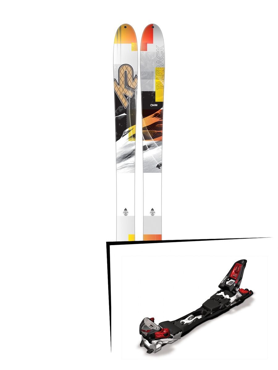 K2 SKI Set: Talkback 96 2016 + Marker F10 Tour - Bild 1