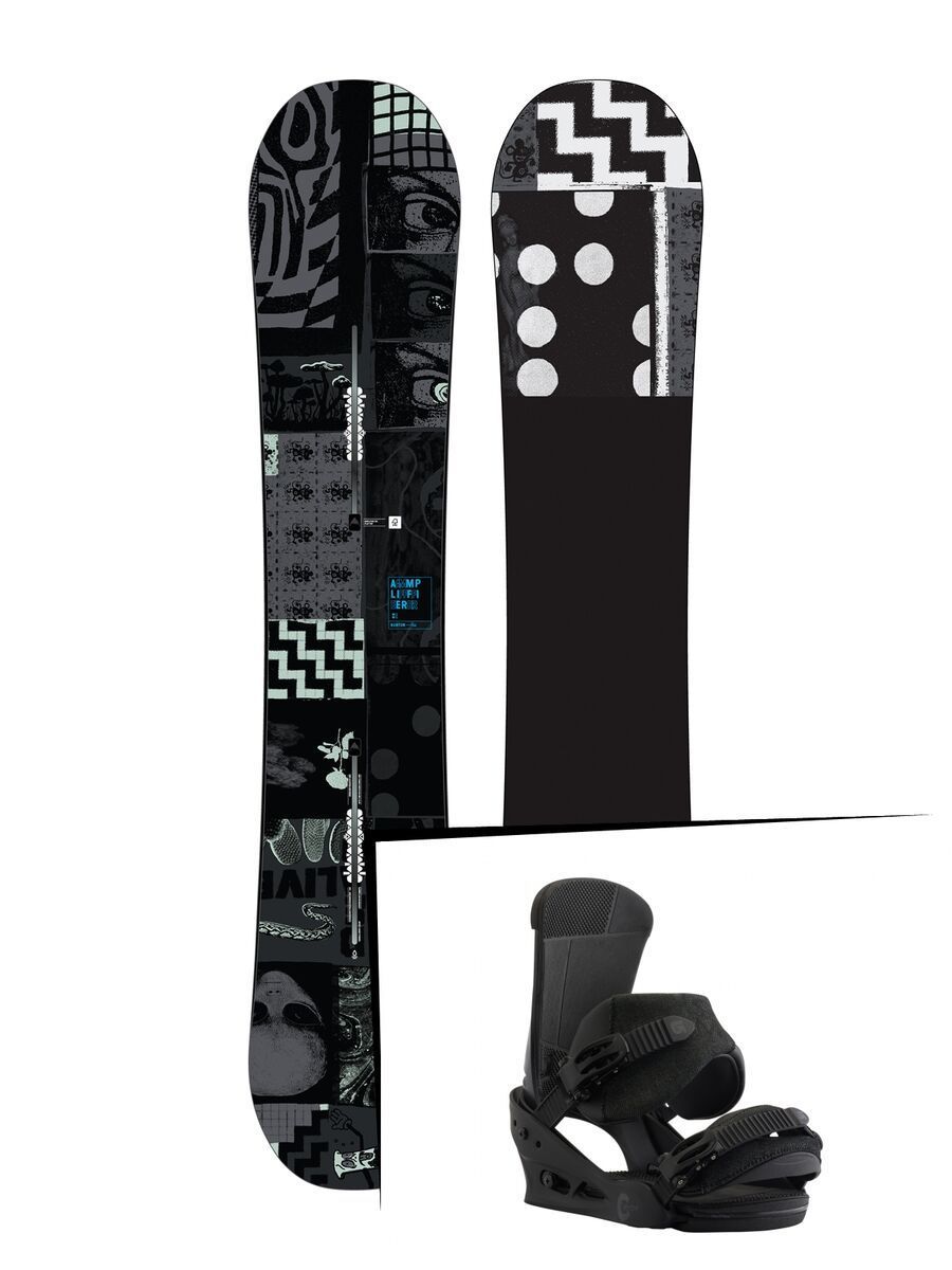 Set: Burton Amplifier 2019 +  Custom (1930933S) - Bild 1