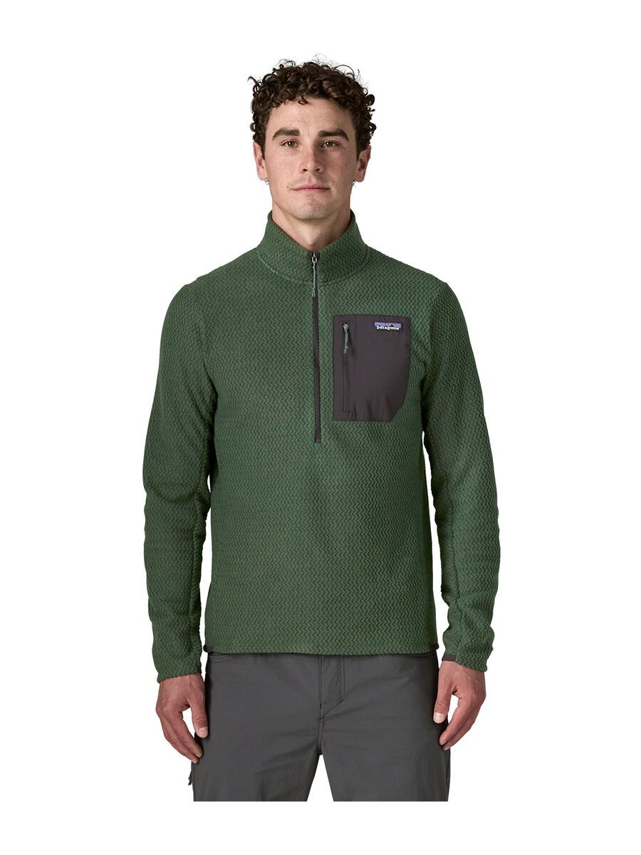 Patagonia Men's R1 Air Zip Neck, treeline green - Bild 2