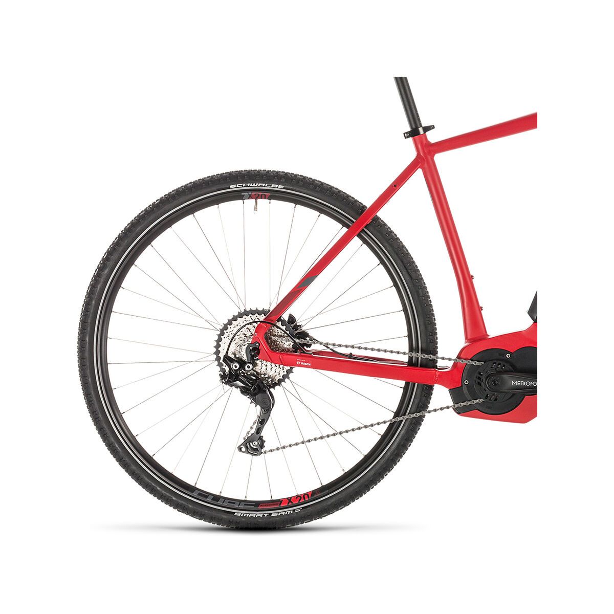 Cube Cross Hybrid Pro 500, red´n´grey - Bild 4