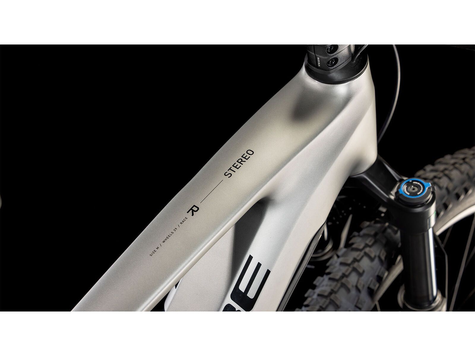 Cube Stereo Hybrid One22 Race 800 27.5, silver´n´black - Bild 3