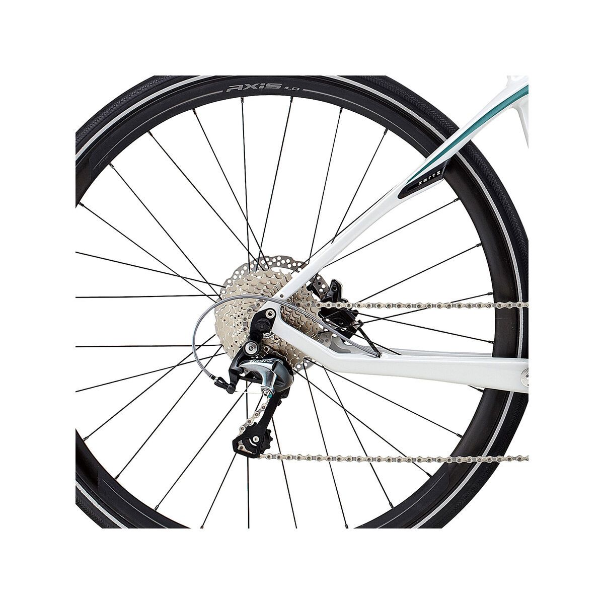 Specialized Vita Comp Carbon Disc, gloss dirty white/pearl turquoise/charcoal - Bild 4