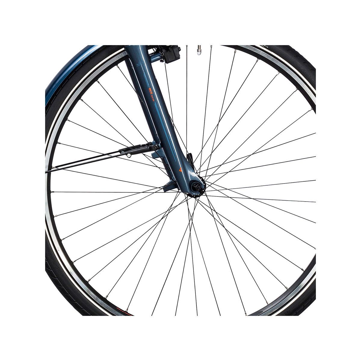 Cube Travel Hybrid Pro 500 Easy Entry, smoky blue´n´flashorange - Bild 2