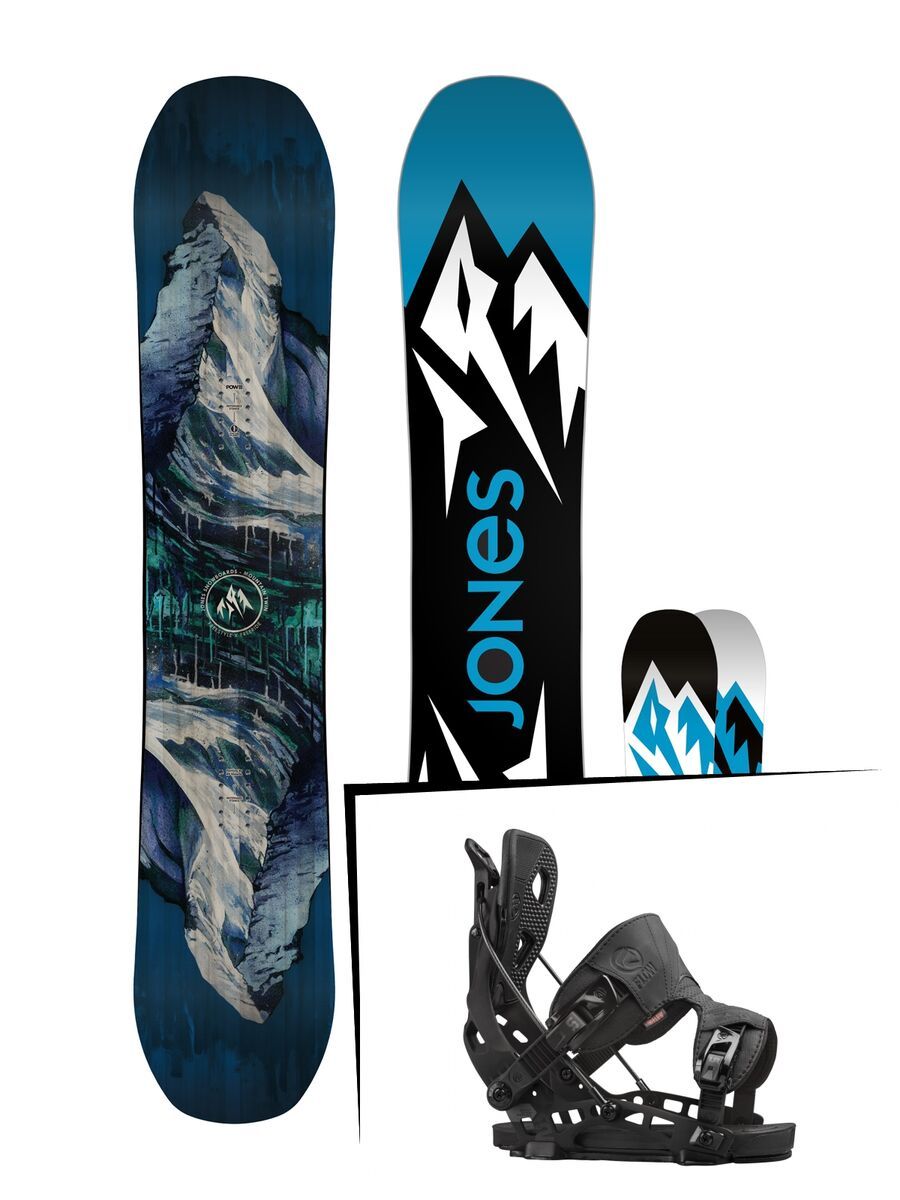 Set: Jones Mountain Twin 2017 + Flow NX2 (1513115S) - Bild 1