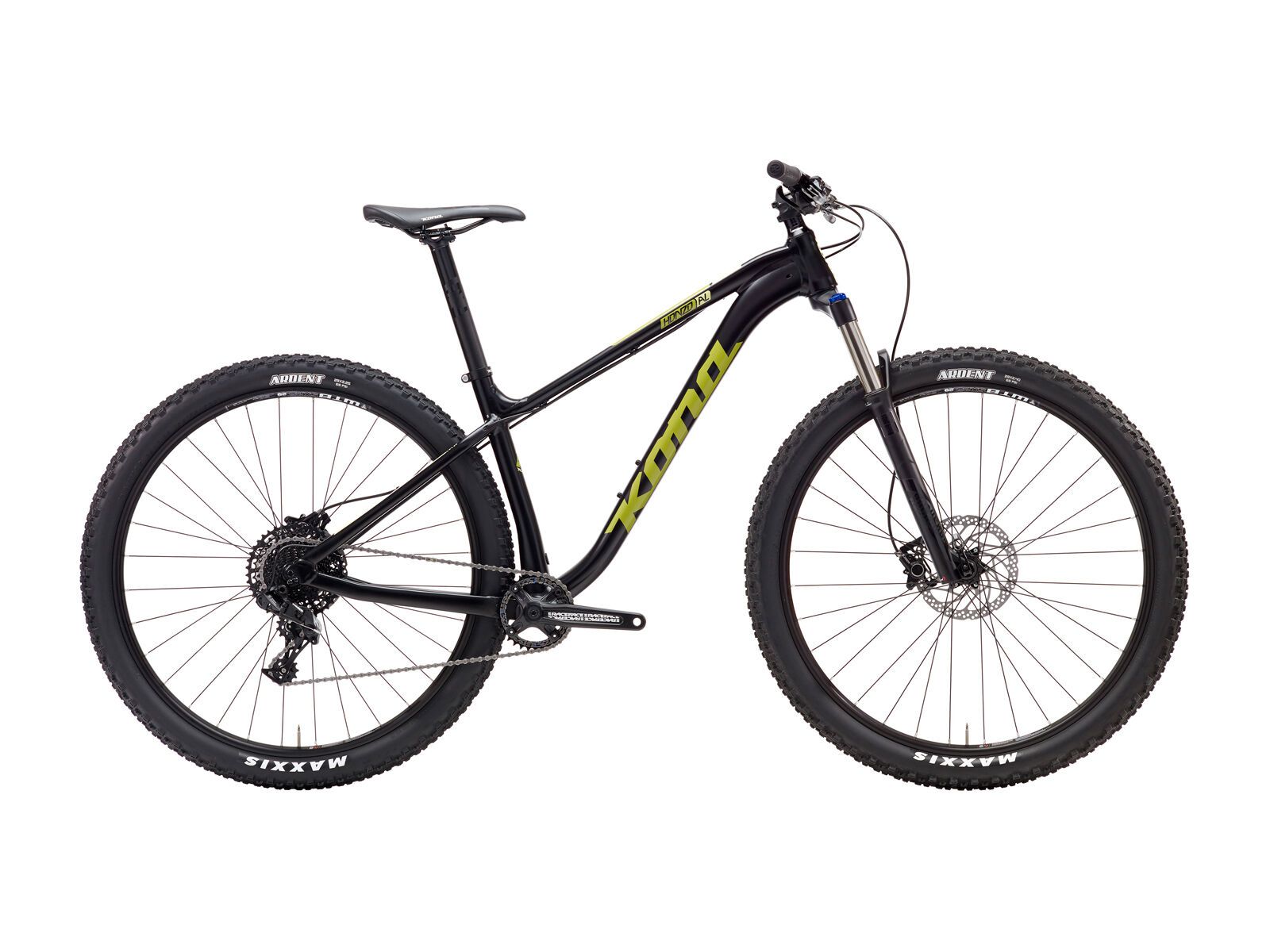 Kona Honzo AL, matt black/olive/green - Bild 1