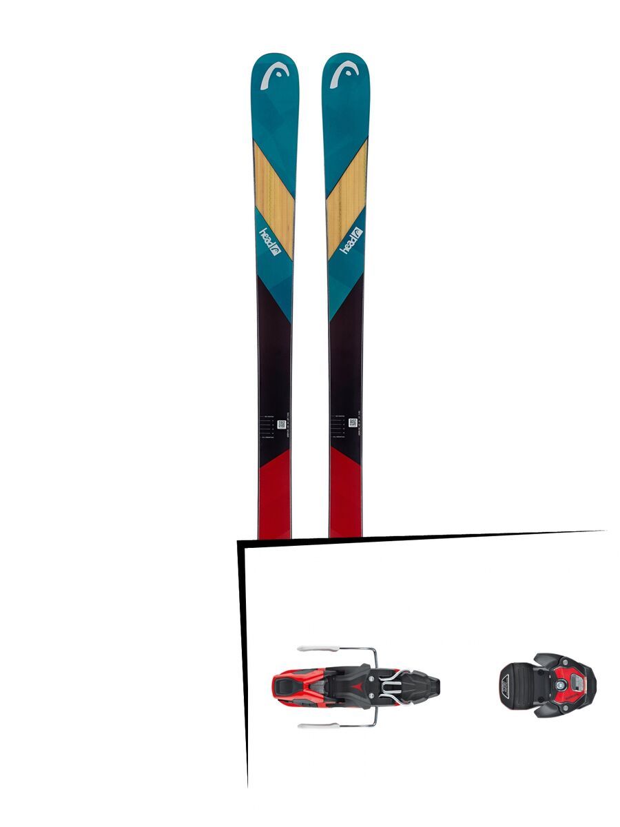 Set: Head Caddy 2019 + Atomic Warden MNC 11 black/red - Bild 1