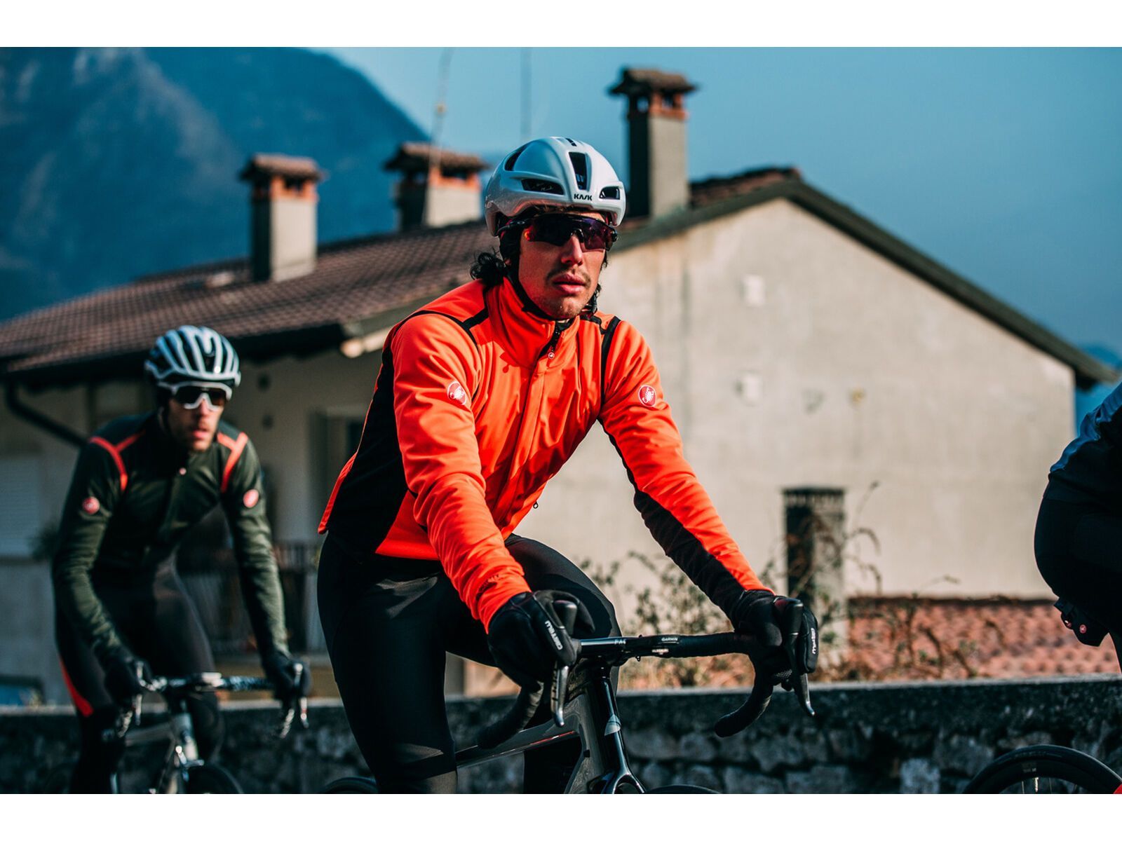 Castelli Alpha RoS 2 Jacket, brilliant orange/black-pro red - Bild 11