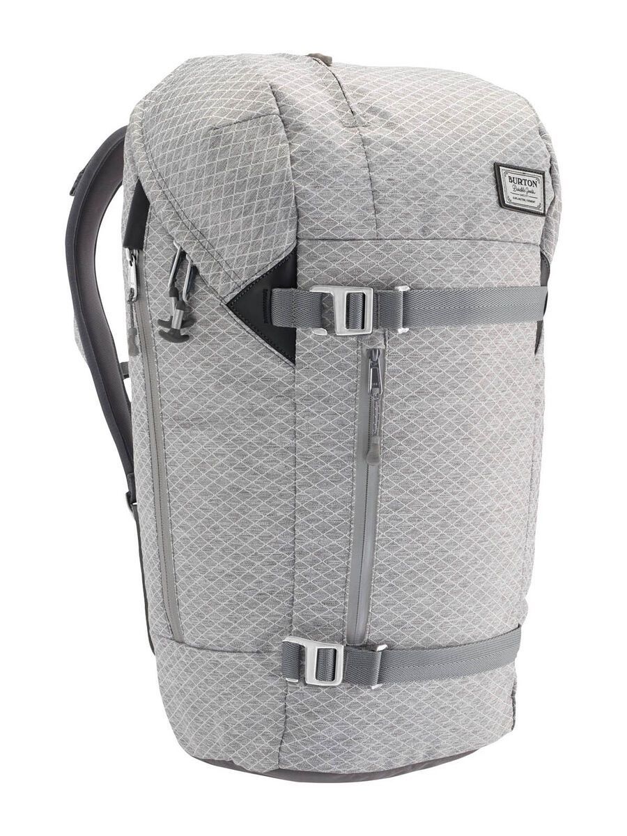 Burton Lumen Pack, grey heather diamond ripstop - Bild 1