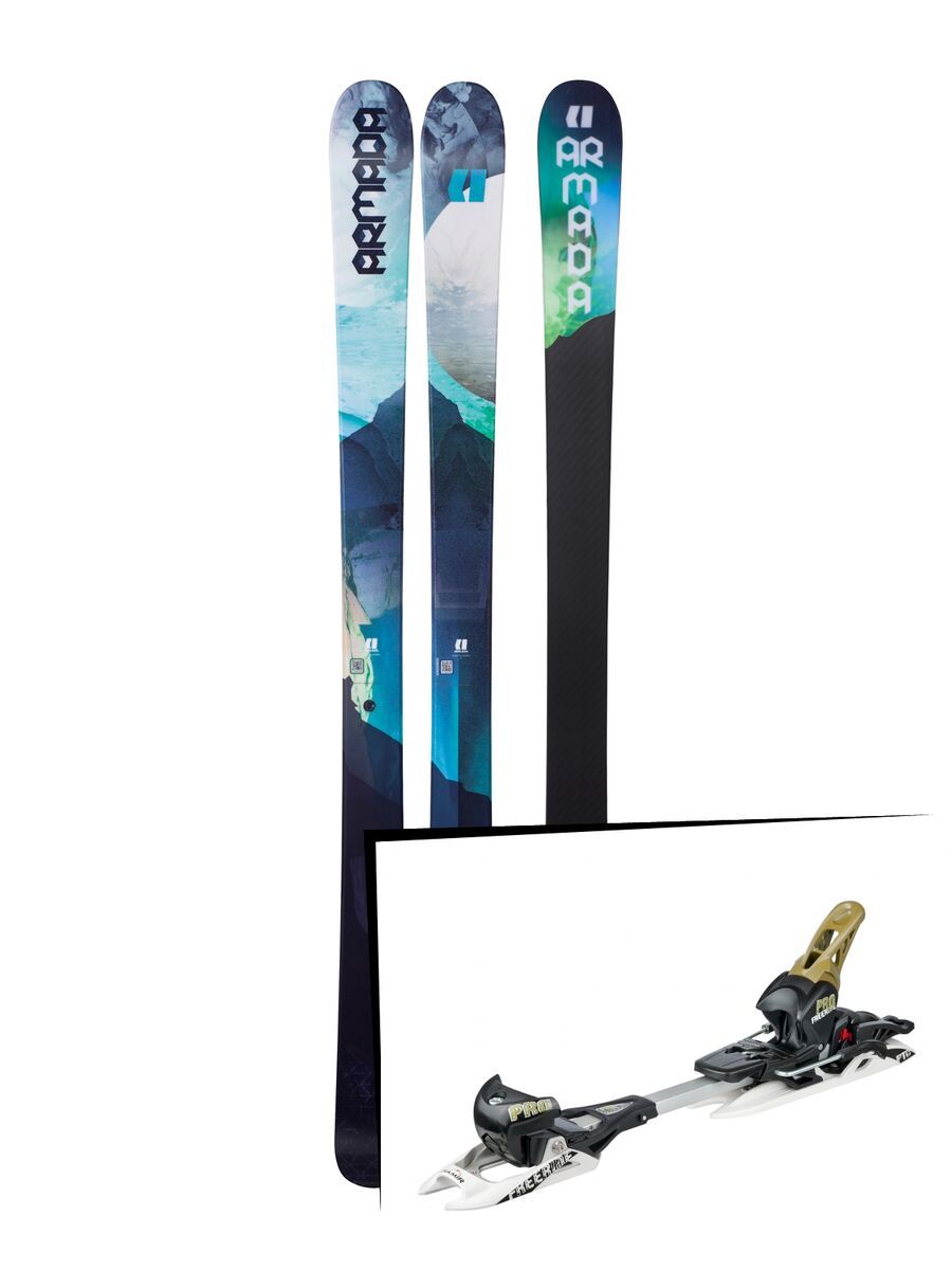 Set: Armada Victa 93 2018 + Fritschi Diamir Freeride Pro schwarz/oliv - Bild 1