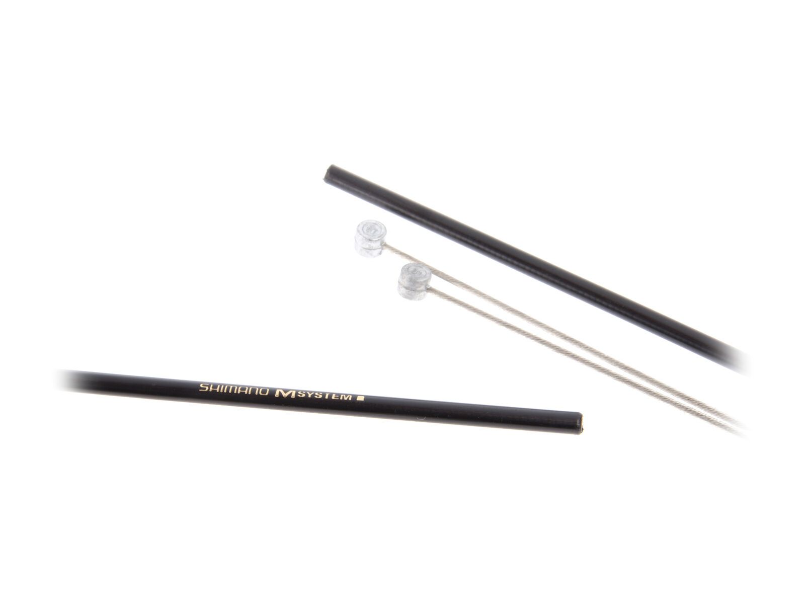 Shimano Bremszug-Set MTB Edelstahl VR & HR - Bild 2