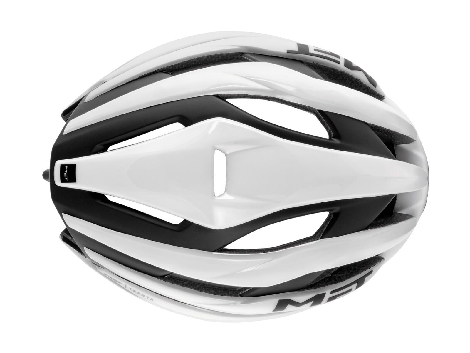 MET Trenta MIPS, white black/matt glossy - Bild 4