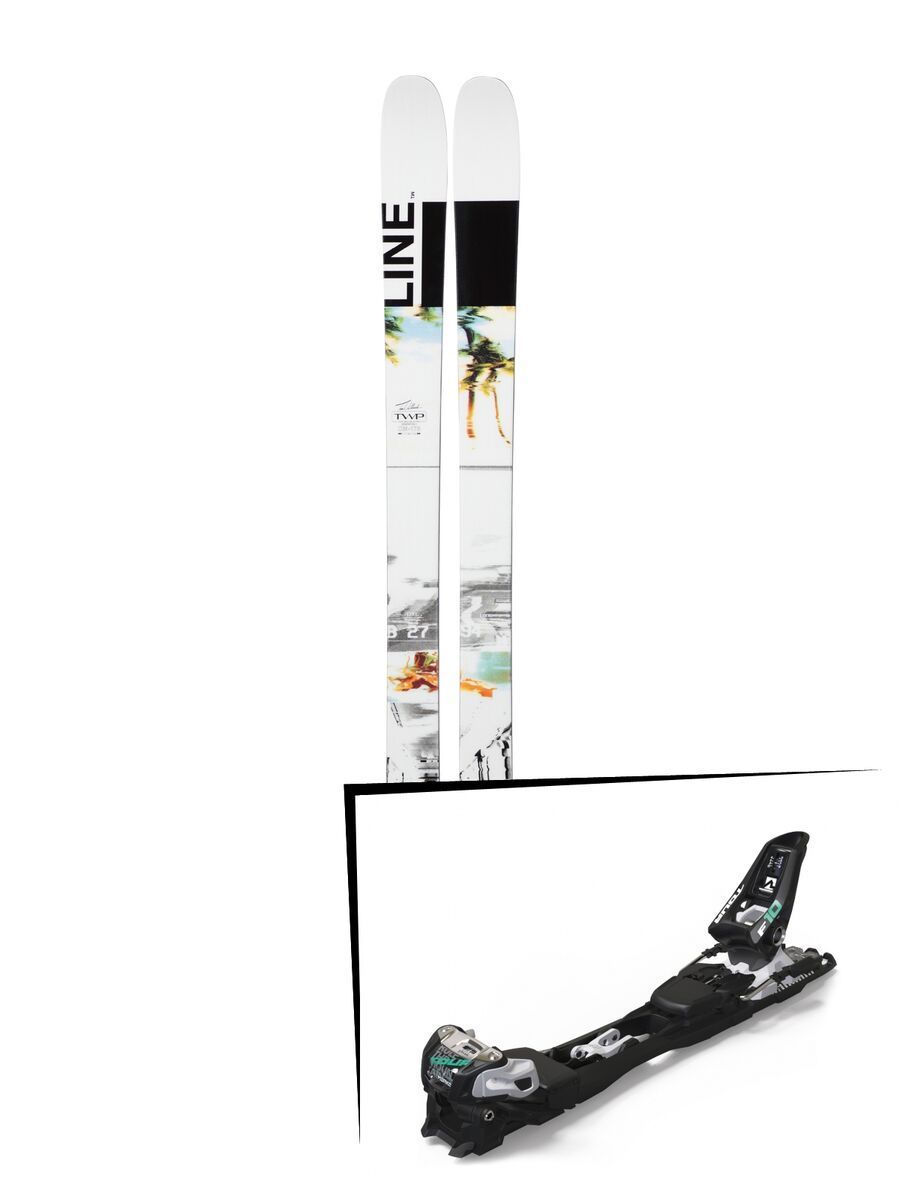 Set: Line Tom Wallisch Pro 2019 + Marker F10 Tour black/white - Bild 1