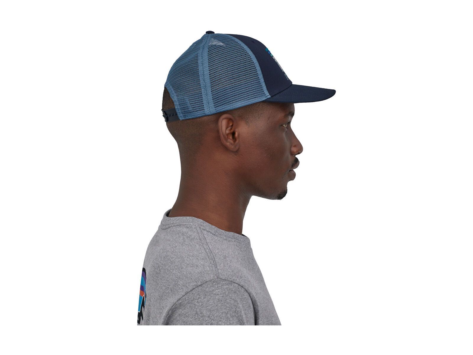 Patagonia Line Logo Ridge LoPro Trucker Hat, new navy - Bild 4