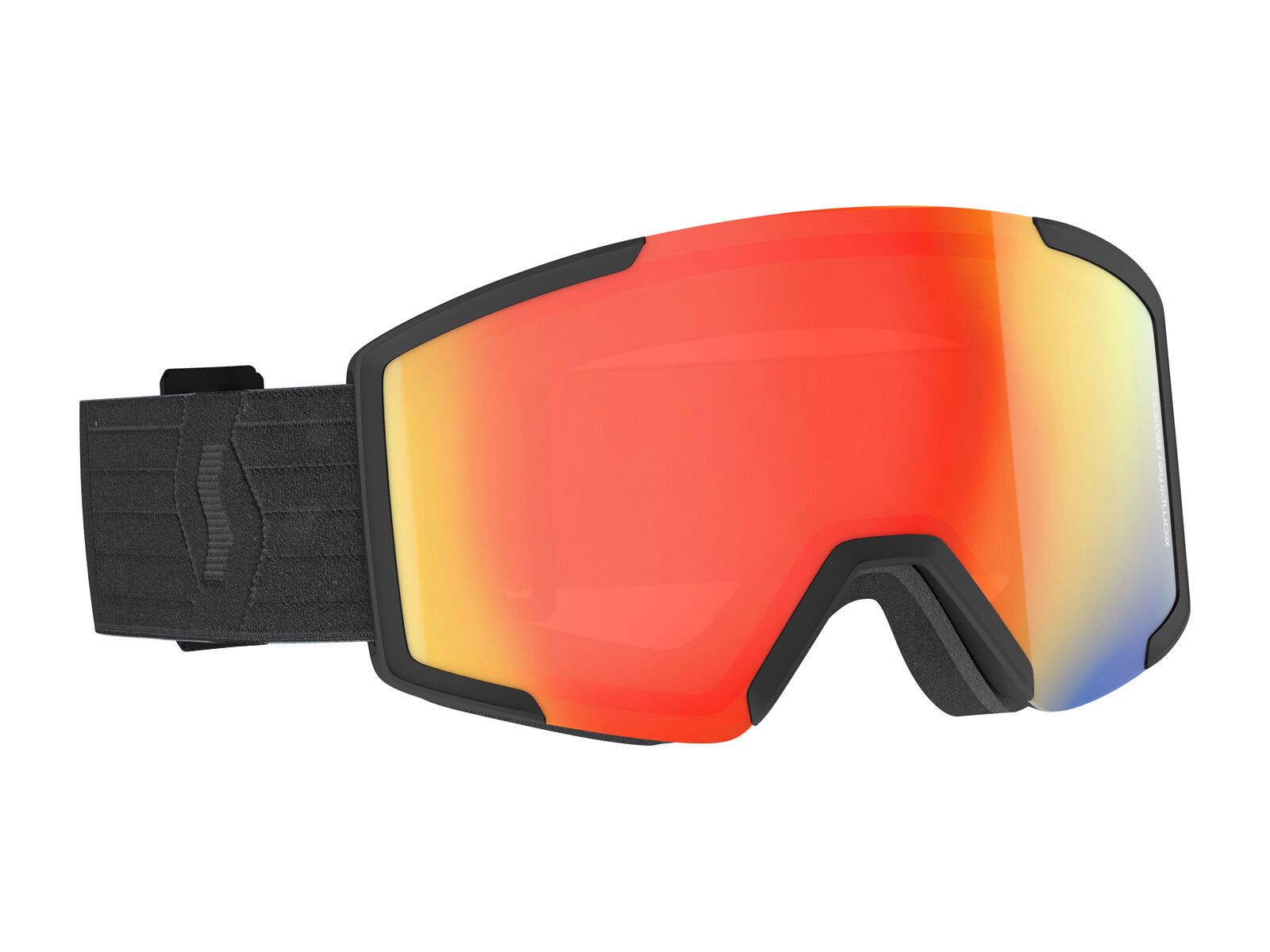 Scott Shield - Enhancer Red Chrome, black - Bild 1