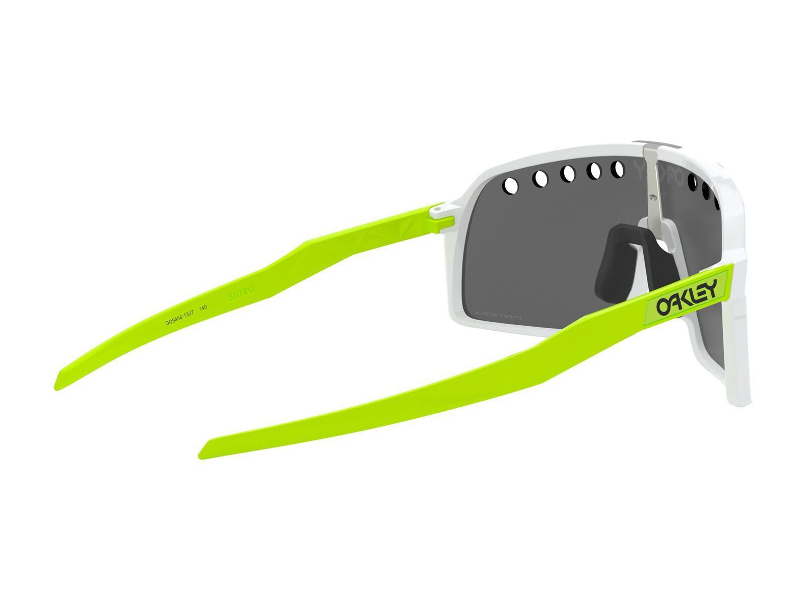 Oakley Sutro Prizm, polished white/Lens: prizm black vented - Bild 4
