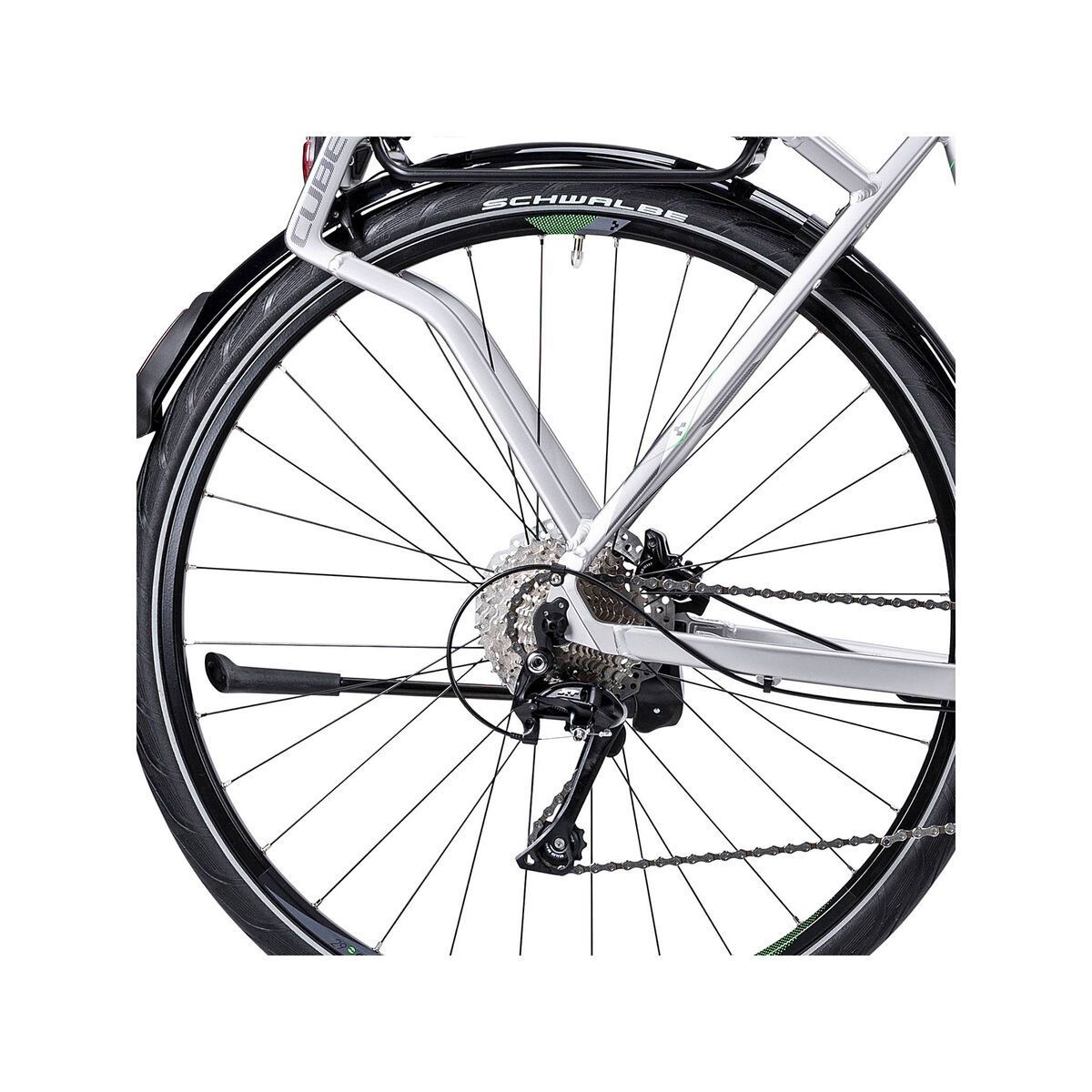 Cube Delhi Pro, silver anthrazit green - Bild 4