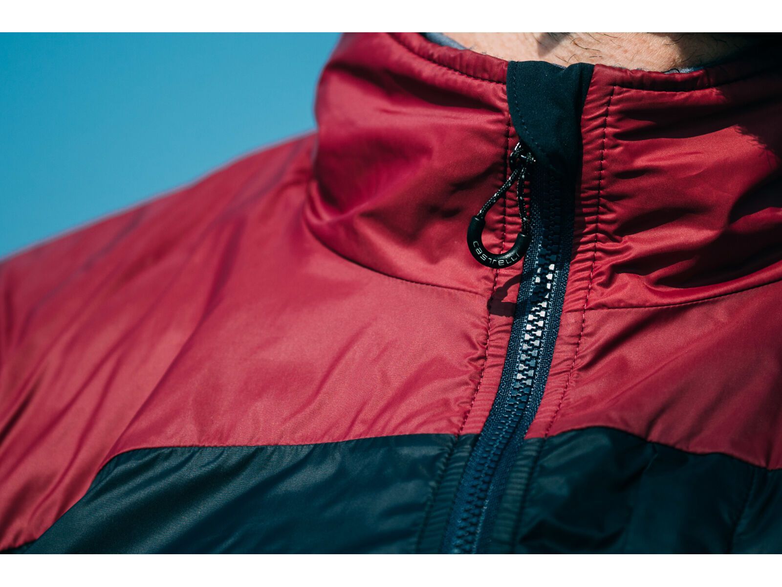 Castelli Unlimited Puffy Jacket, bordeaux/indigo - Bild 16