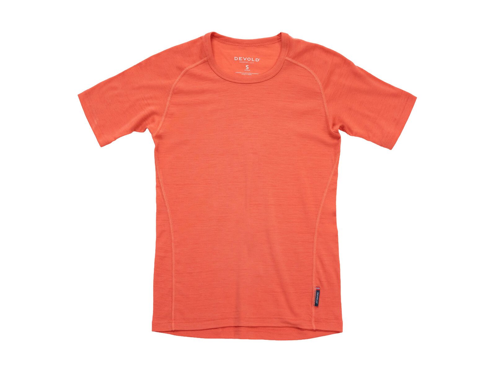 Devold Adventure Merino 190 Tee Wmn, coral - Bild 1