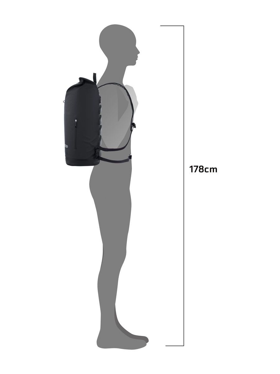 ORTLIEB Commuter-Daypack 27 L, black - Bild 8