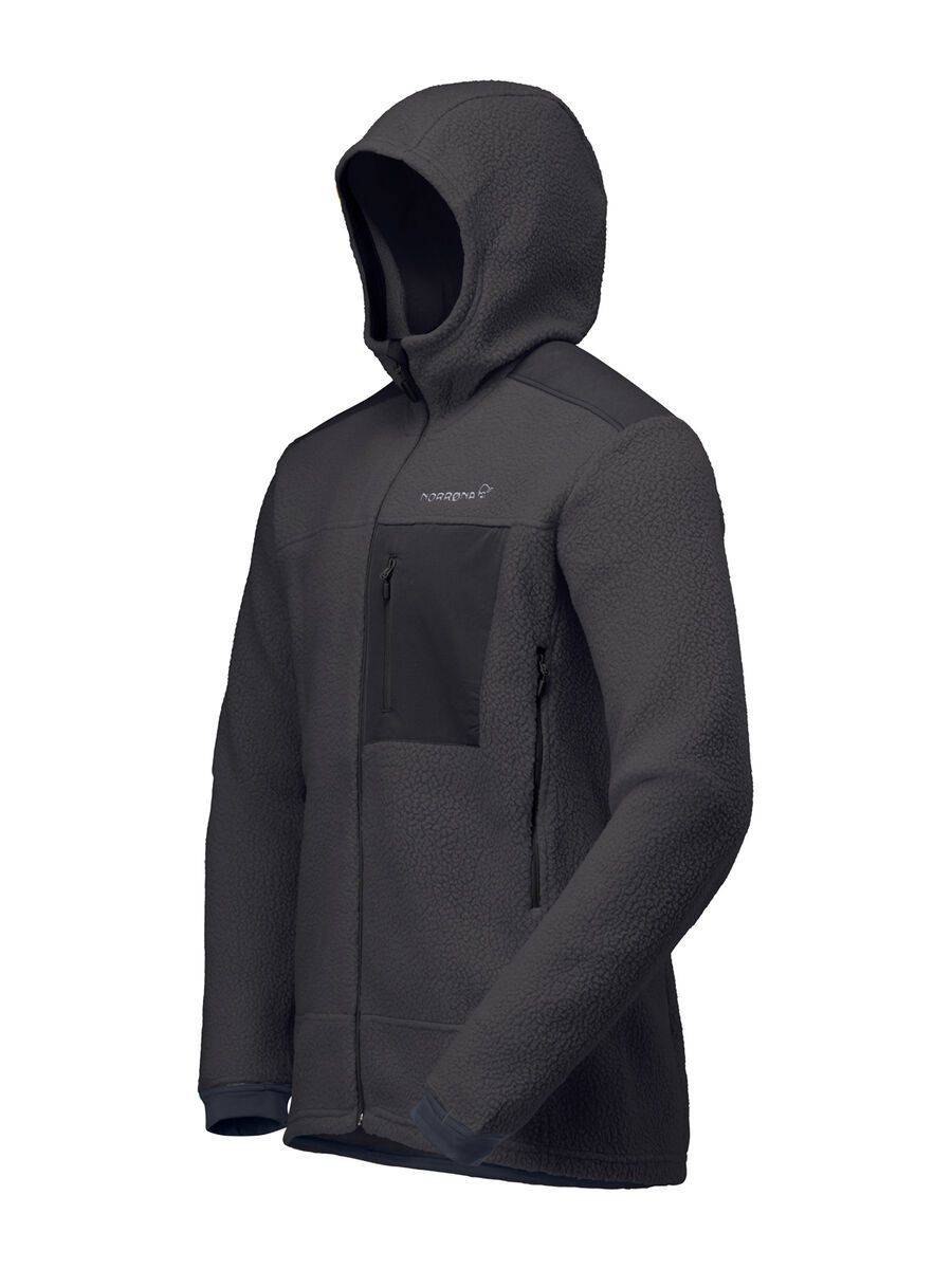 Norrona trollveggen warm3 Zip Hood M's, phantom - Bild 3