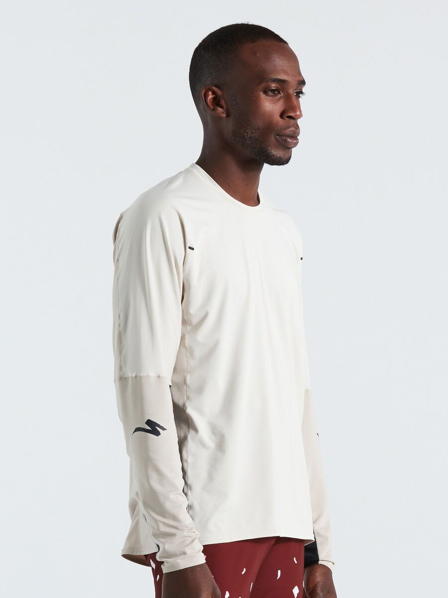 Specialized Men's Trail Air Long Sleeve Jersey, white mountains - Bild 2