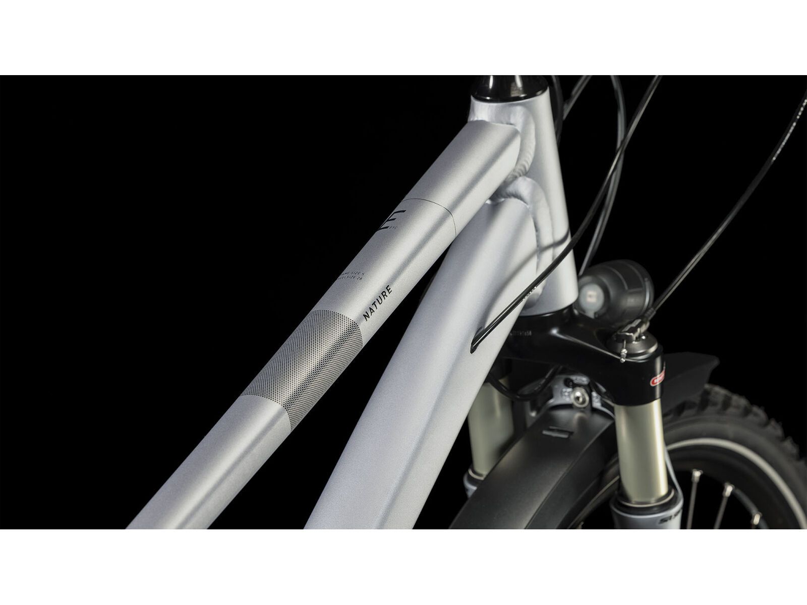 Cube Nature EXC Allroad Trapeze, polarsilver´n´black - Bild 3