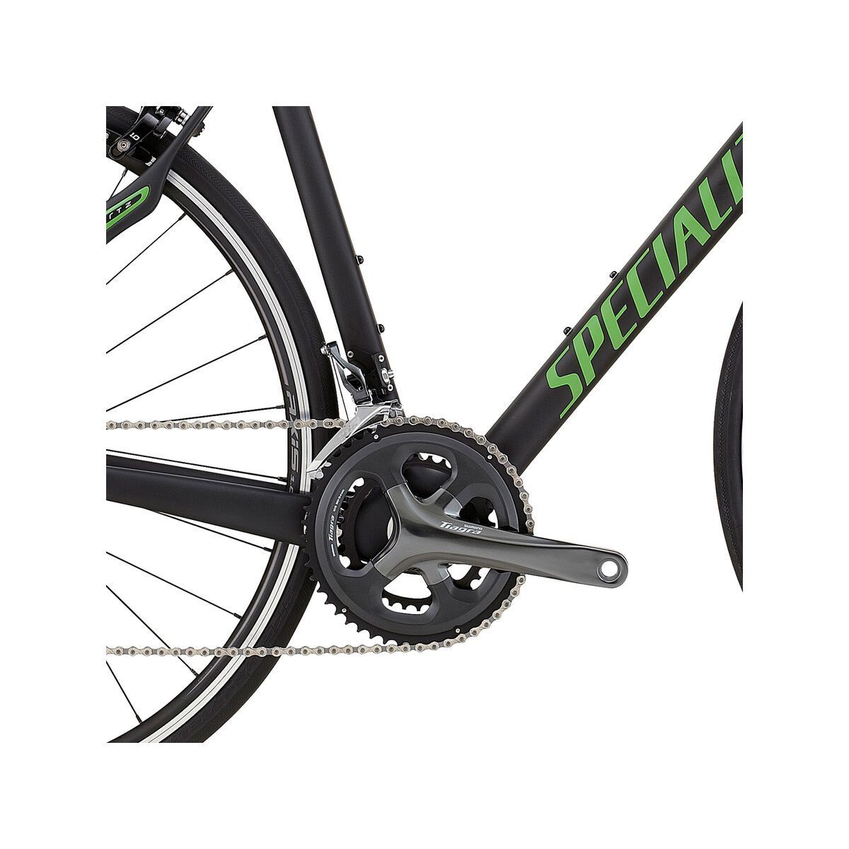 Specialized Roubaix SL4, satin carbon/moto green/clean - Bild 3