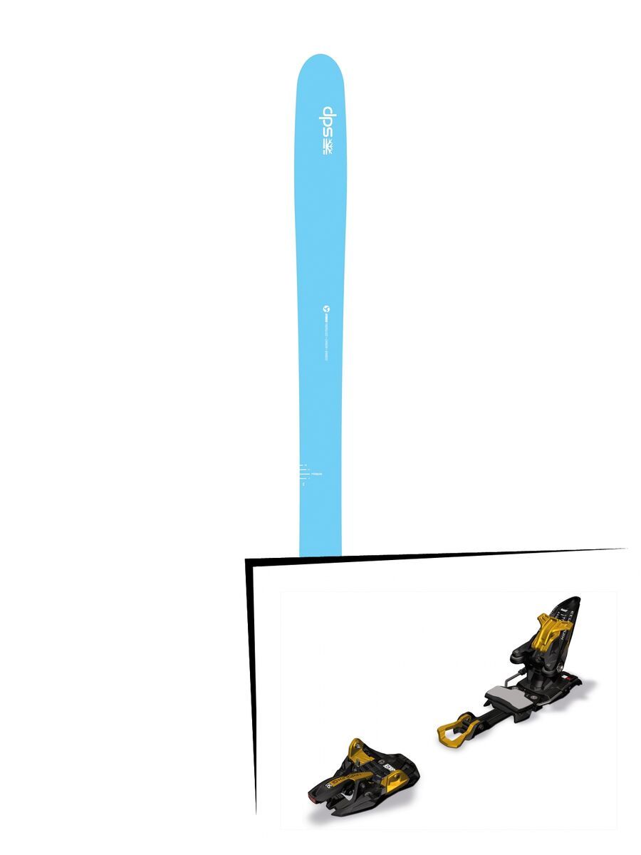 DPS Skis Set: Nina 99 Hybrid 2016 + Marker Kingpin 13 - Bild 1