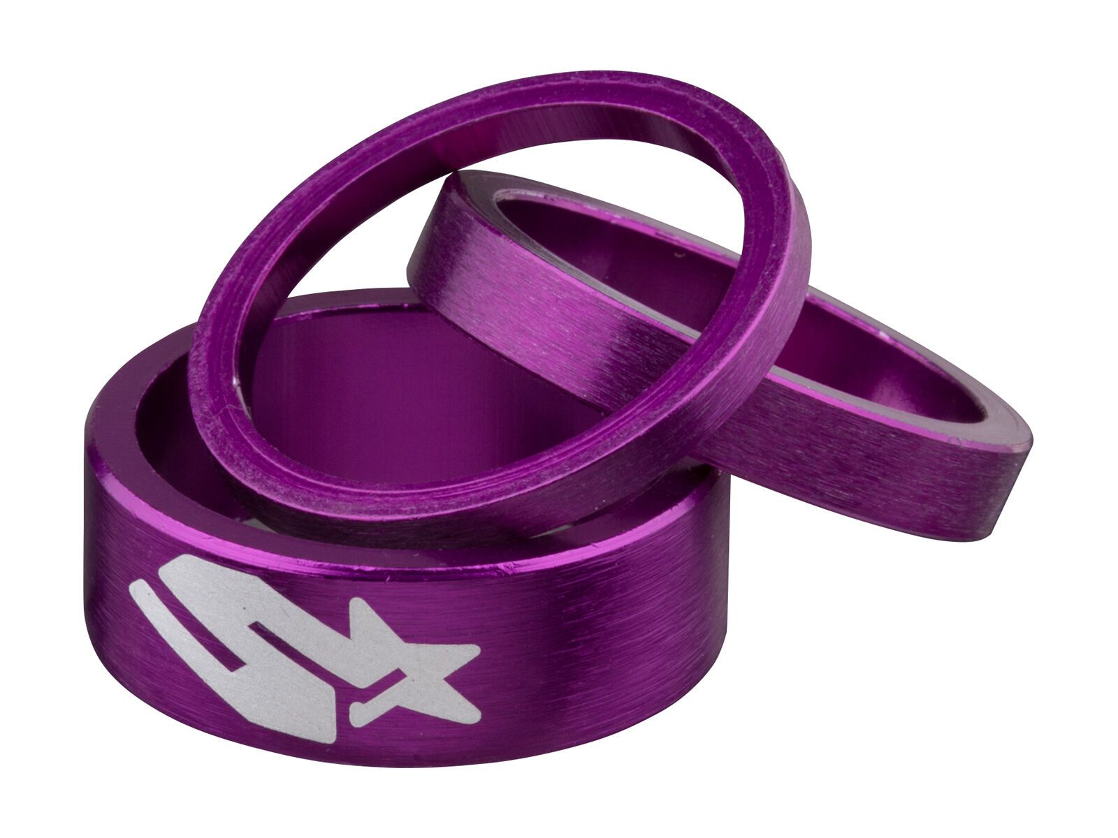 Spank Headset Spacer Kit, purple - Bild 1