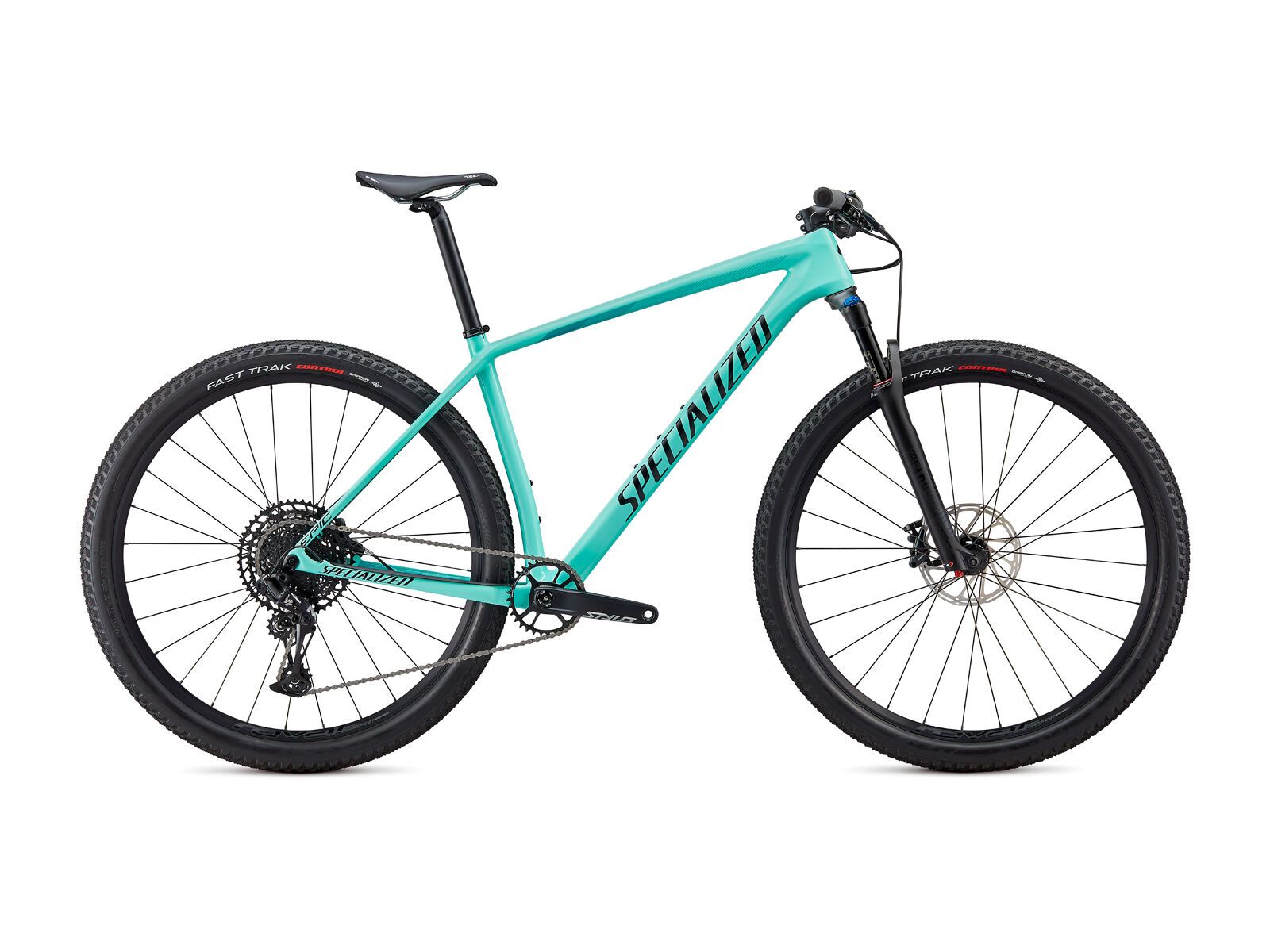 Specialized Epic HT Comp, gloss mint/tarmac black/aqua - Bild 1