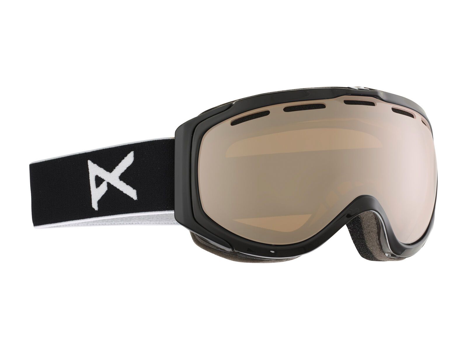 Anon Hawkeye + Spare Lens, Black/Silver Amber - Bild 1