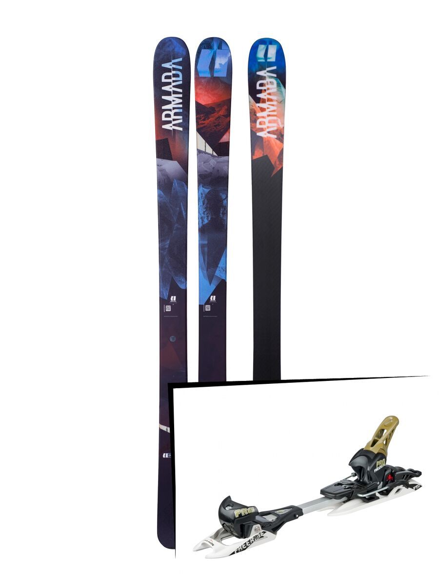 Set: Armada Invictus 99 Ti 2018 + Fritschi Diamir Freeride Pro schwarz/oliv - Bild 1