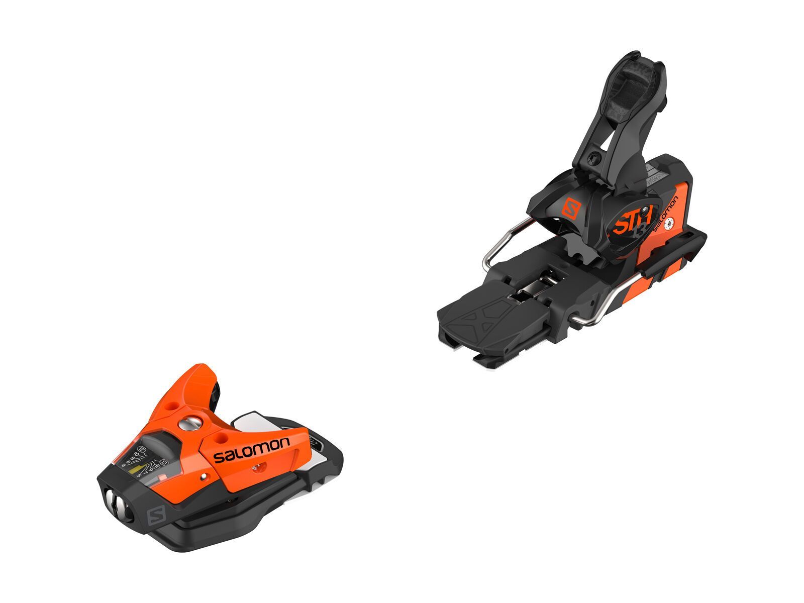 Set: Black Crows Magnis 2018 + Salomon STH2 WTR 13 orange/black - Bild 3