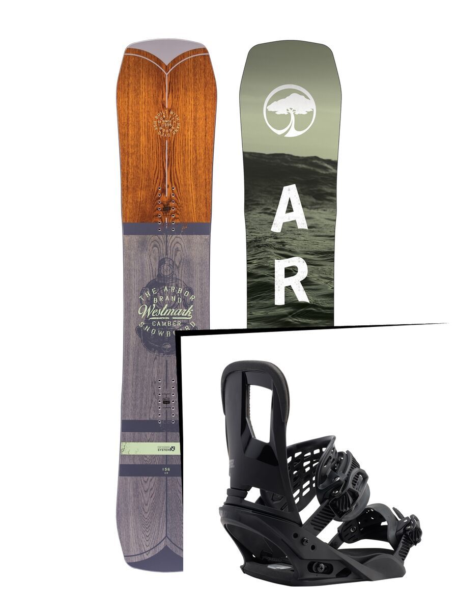 Set: Arbor Westmark Camber 2017 + Burton Cartel (1712700S) - Bild 1