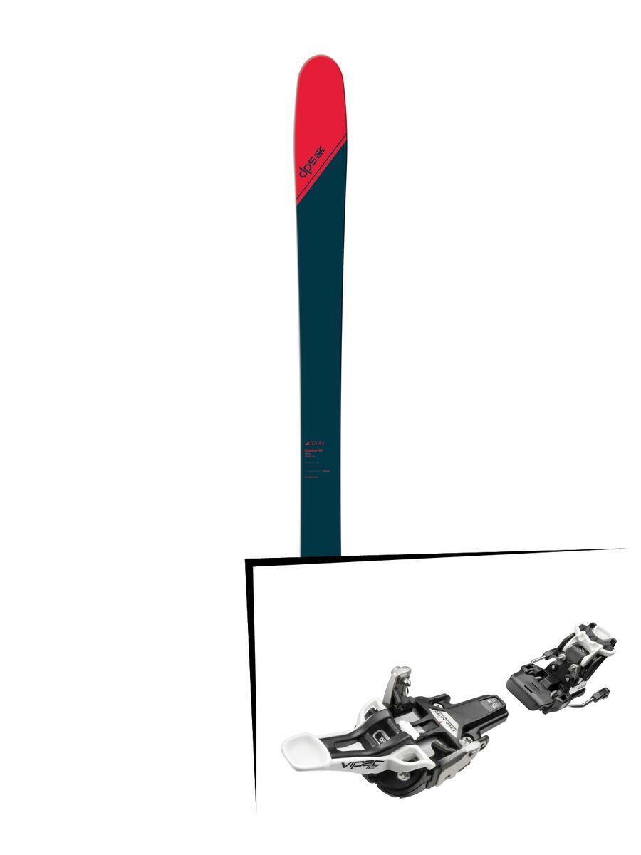 Set: DPS Skis Cassiar 95 Tour1 2018 + Fritschi Diamir Vipec 12 schwarz - Bild 1
