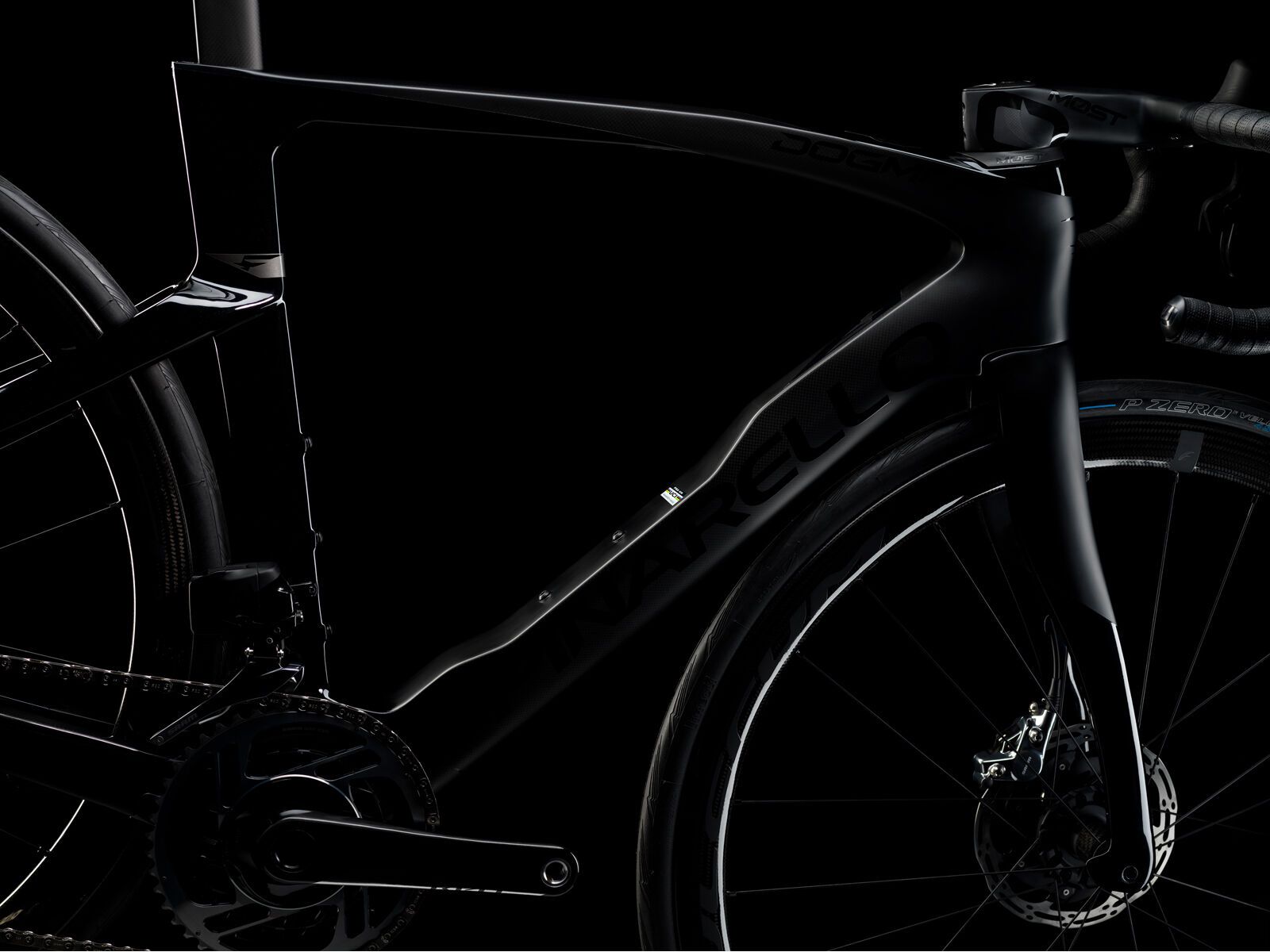 Pinarello Dogma F Red eTap AXS 2x12 DB / Vision Metron 45 SL DB XDR, midnight blue - Bild 12