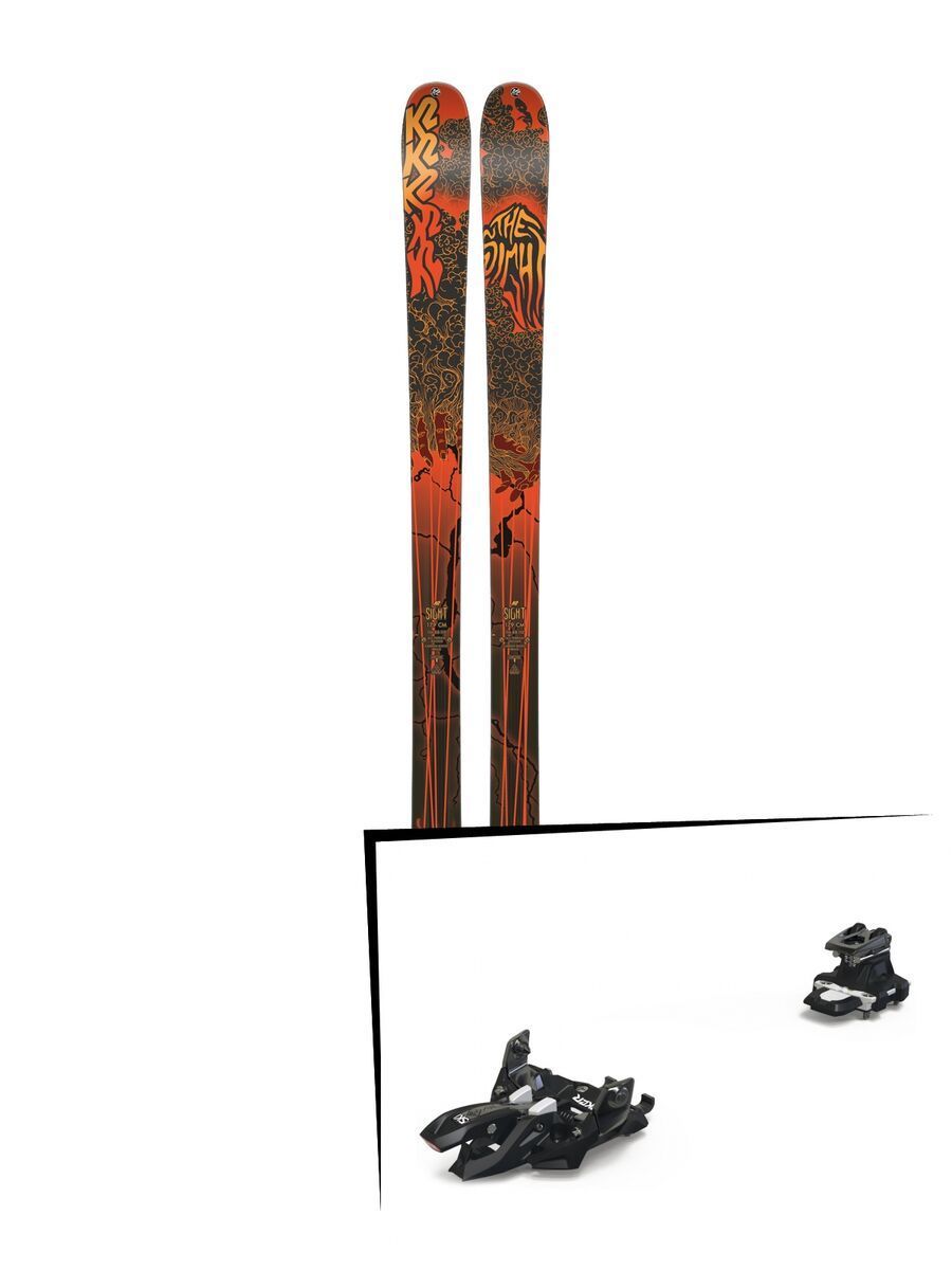 Set: K2 SKI Sight 2019 + Marker Alpinist 12 black/titanium - Bild 1