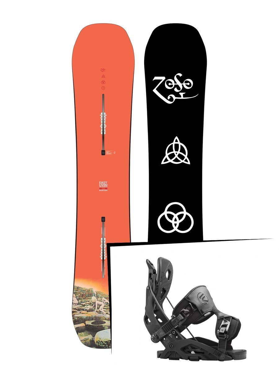 Set: Burton Easy Livin 2017 + Flow Fuse (1513139S) - Bild 1