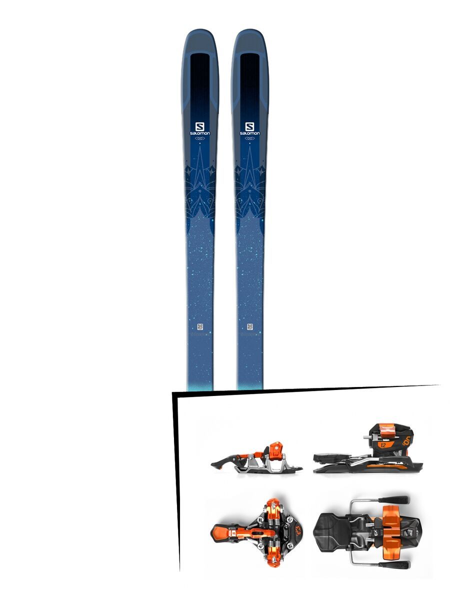 Set: Salomon QST Lux 92 2018 + G3 Ion 12 - Bild 1