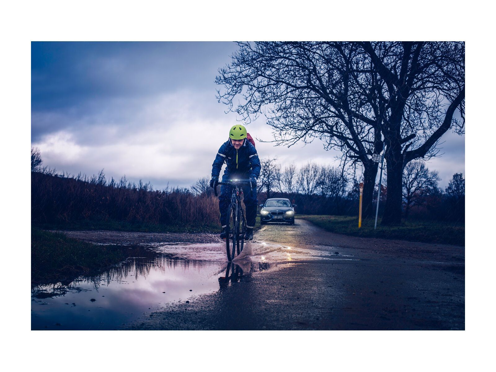 dirtlej CommuteSuit Road Edition, navyblau/lime - Bild 7