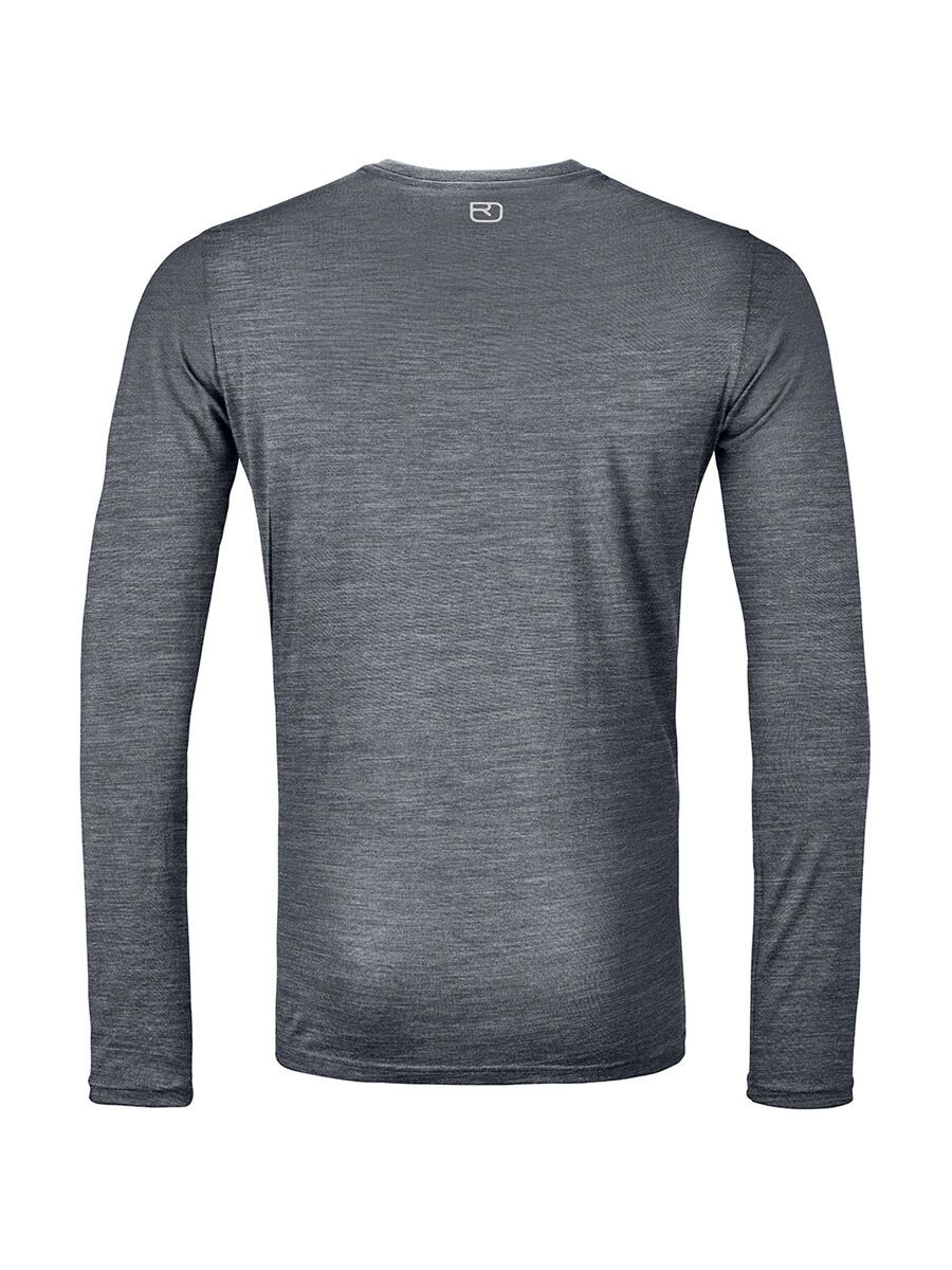 Ortovox 185 Merino Tangram LS M, grey blend - Bild 2