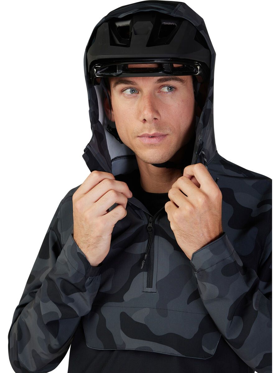 Fox Ranger Wind Pullover, black camo - Bild 9