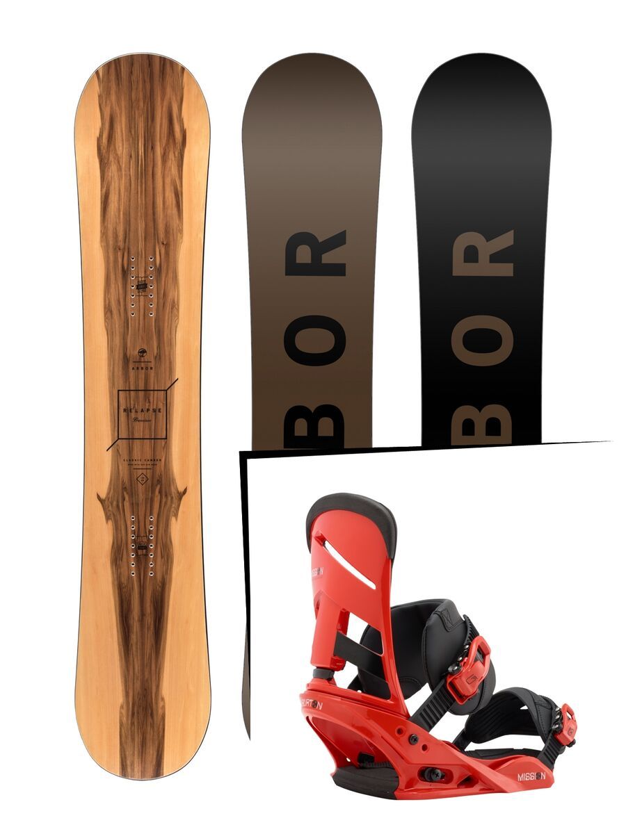 Set: Arbor Relapse Premium 2017 + Burton Mission (1712888S) - Bild 1